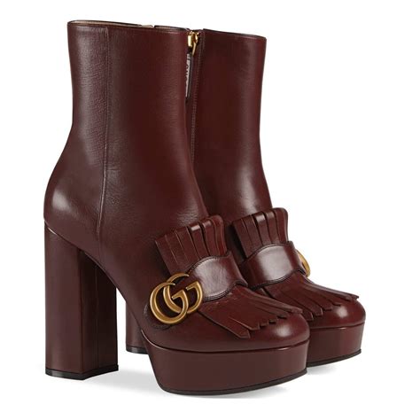 Gucci platform boots